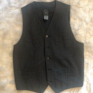 Gap Plaid Vest
